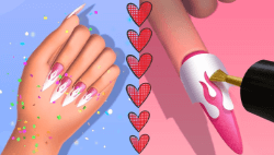 3D Acrylic Nail
