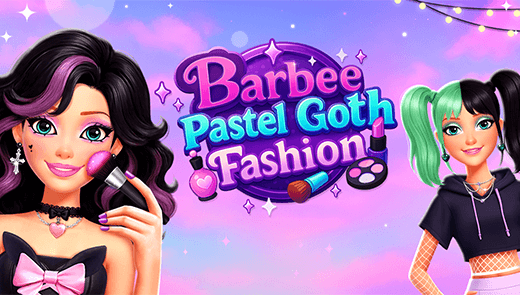 Barbie Pastel Goth Fashion