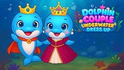 Dolphin Couple Underwater Dress Up