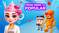From Nerd to Popular Ballerina Cappuccina