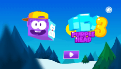 Icy Purple Head 3