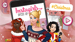 Instagirls: Christmas Dress Up