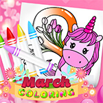 March Coloring Book
