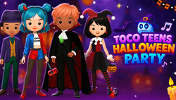 Toca Teens Halloween Party
