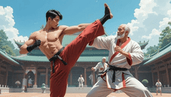 Kung Fu Gym Fighting