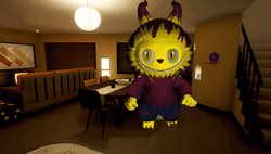 Labubu in Yellow - fnaf