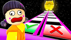 Obby Glass Bridge: Squid Game