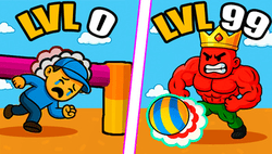 Obby: Mini Games Against 1000!