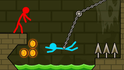 Red and Blue Stick: Fire and Water 2