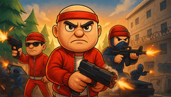 Red vs Blue. Strike Shooter. Multiplayer